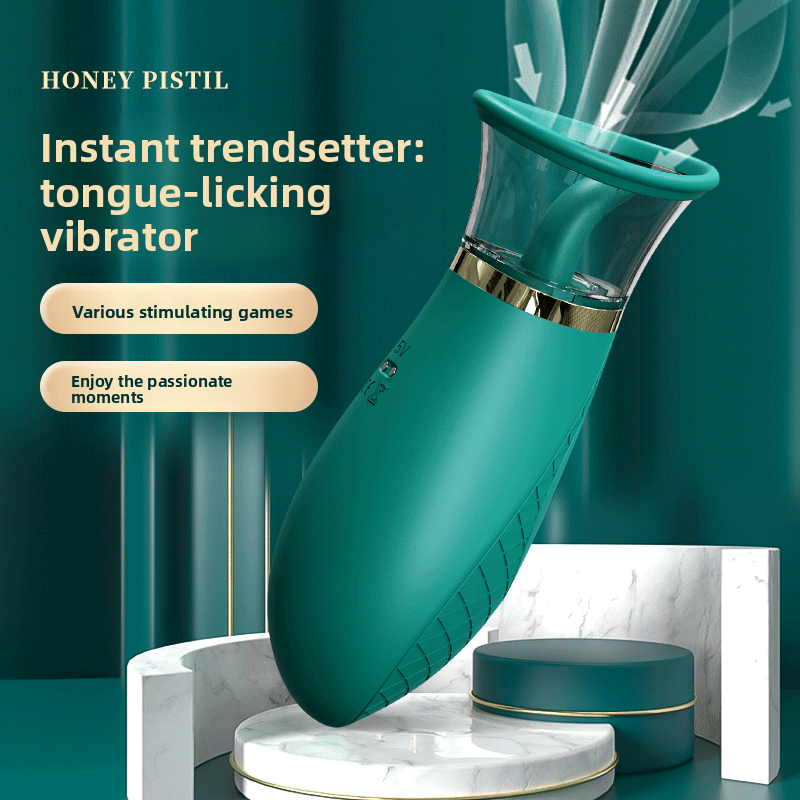 Clitoral Tongue Licking Device Sex Toy – Focused Suction Pulse