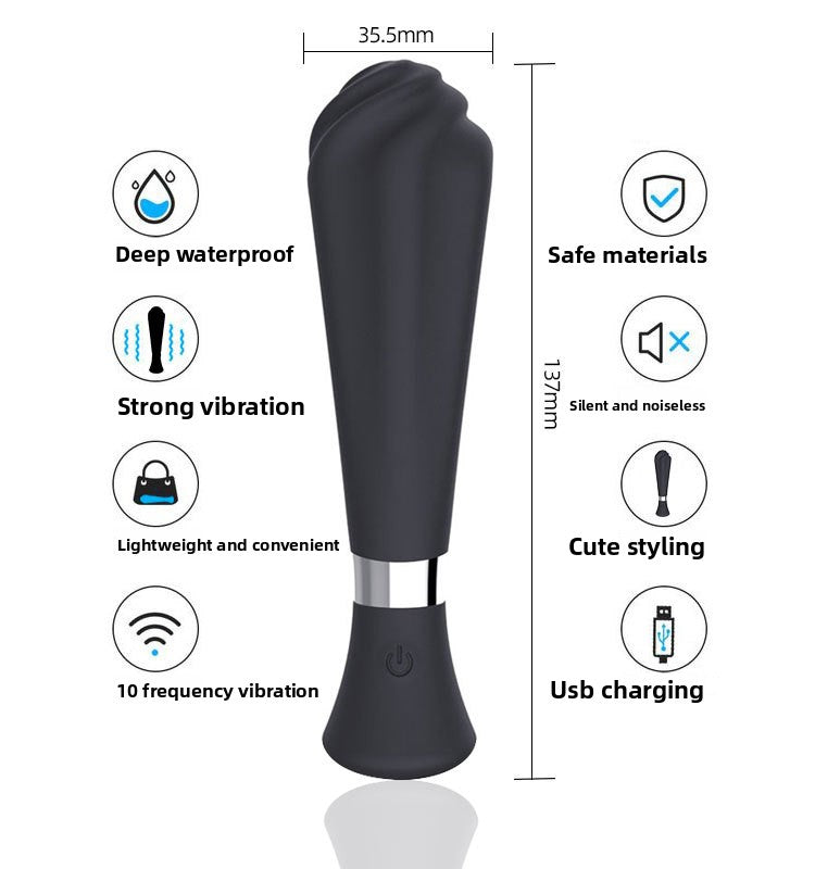 Comercio exterior transfronterizo, helado femenino, masajeador vibratorio AV, producto sexual para adultos, dispositivo de masturbación para el clímax, juguete al por mayor.
