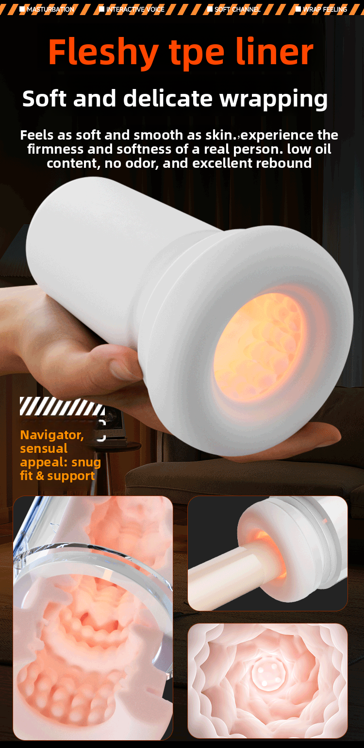 New Product Fully Automatic Intelligent App Telescopic Heating Aircraft Cup Penis Training Toy Male Masturbation Sex Toys