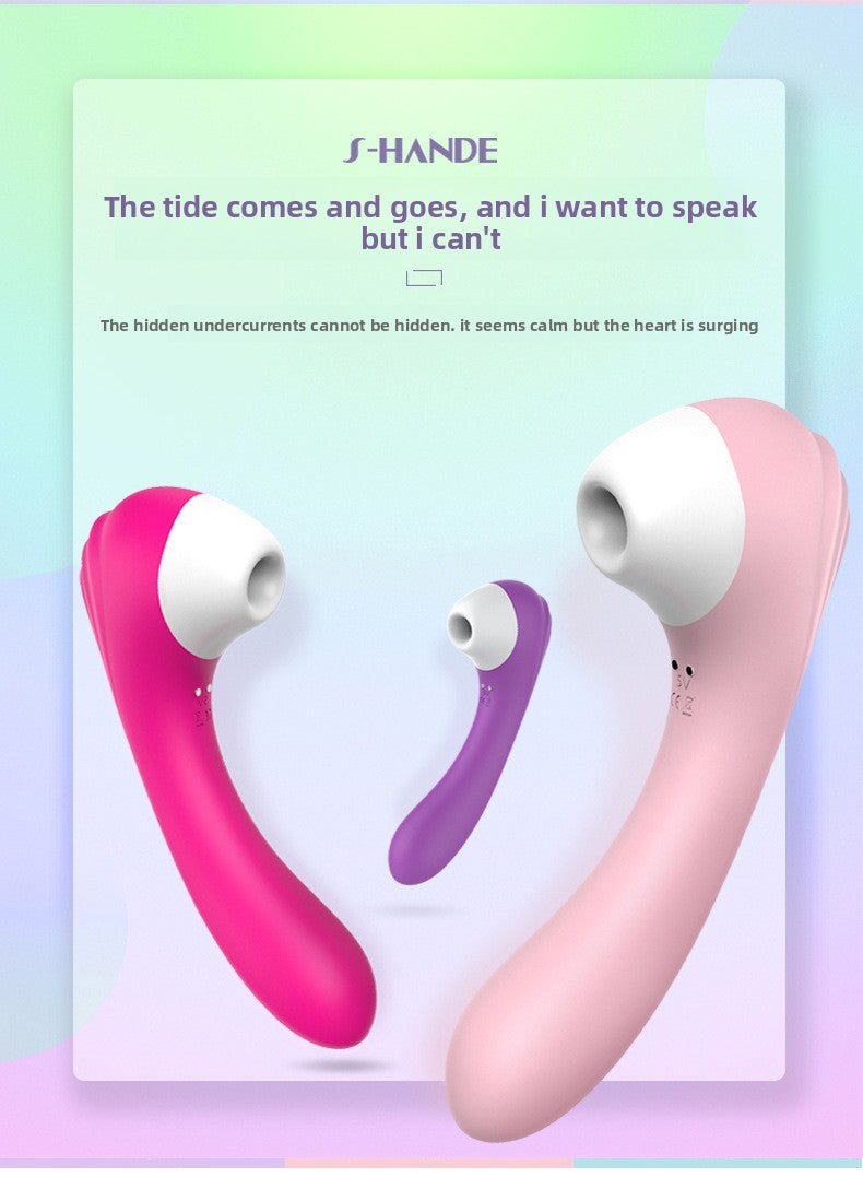 10 Frequency Suction Vibrator USB Magnetic Charging Suction Device No Hole Suction Vibrator for Women