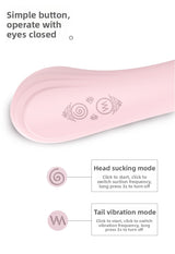 10 Frequency Suction Vibrator USB Magnetic Charging Suction Device No Hole Suction Vibrator for Women