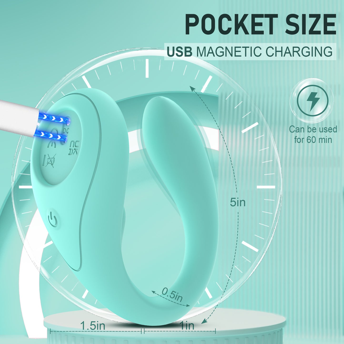 New Wearable Vibrator for Women, Masturbation Massager, APP-Controlled Vibrating Sex Toy