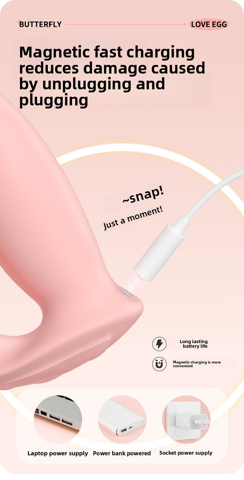 Butterfly Wearable Remote Vibrator Sex Toy – Clitoral Precision Fit