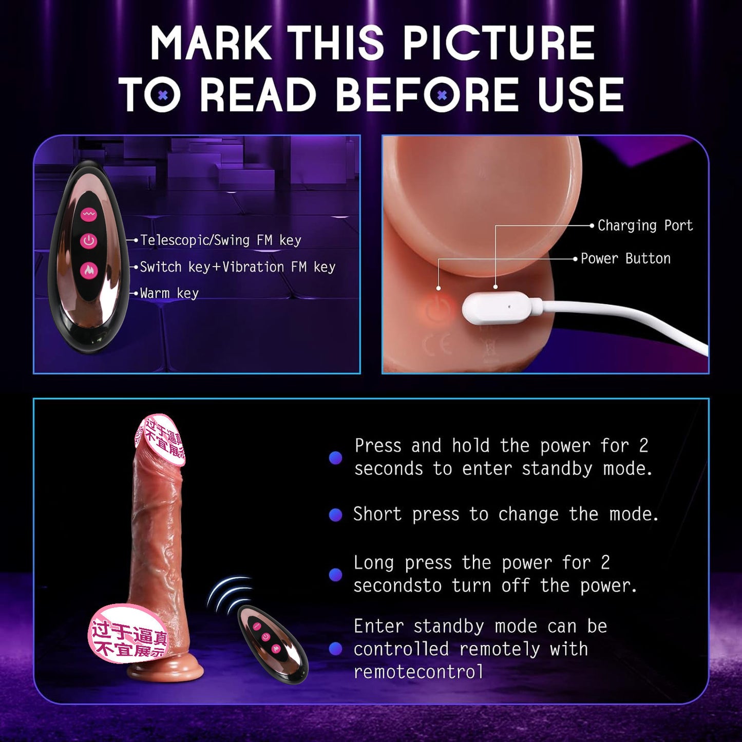 Consolador artificial de silicona personalizado con vibración y calentamiento, masturbador masculino retráctil automático, producto novedoso para adultos