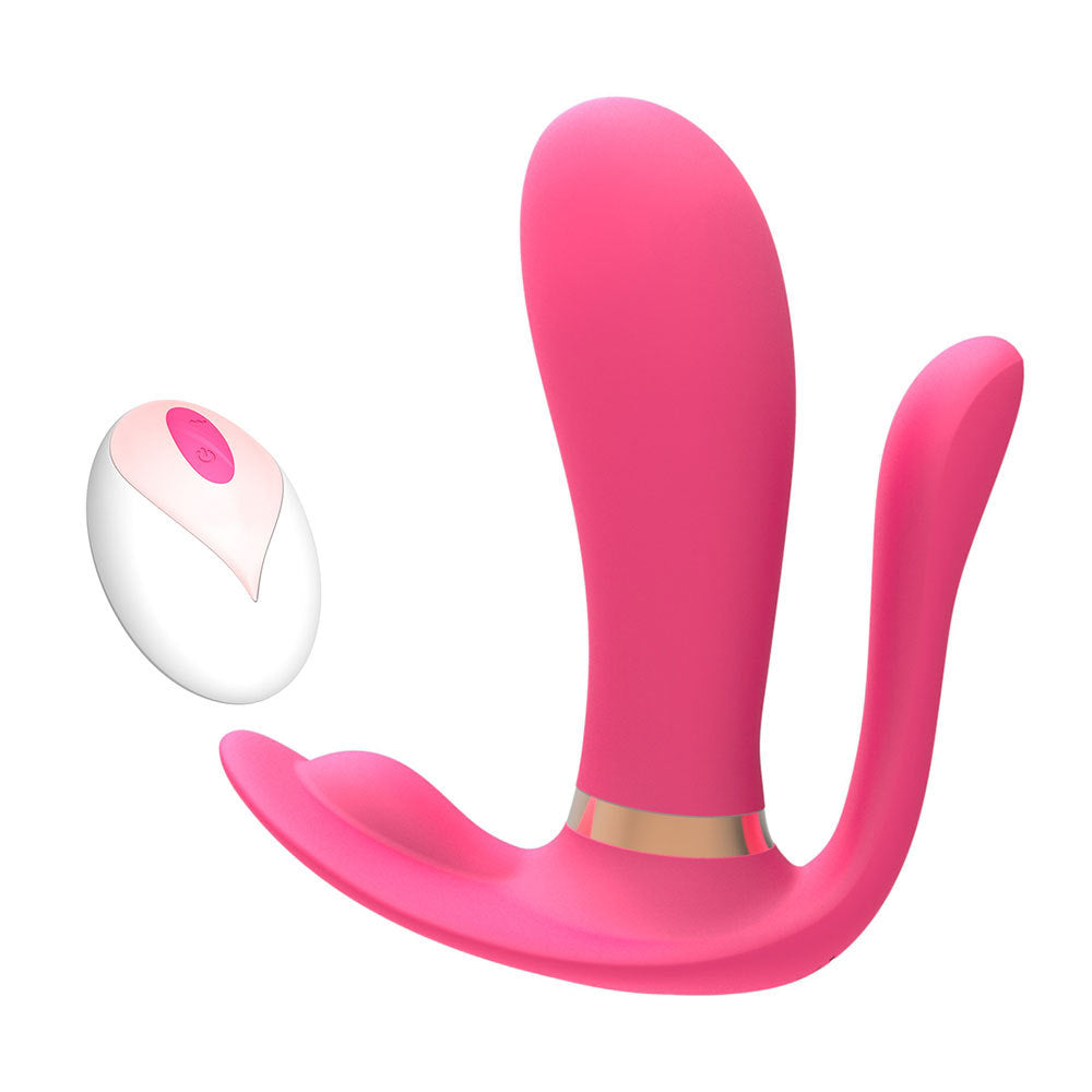 Wireless Remote Control Female Wearable Vibrator Dildo G-Spot Masturbator Constant Temperature Heating Adult Sex Toy