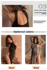 Sexy Lingerie Temptation Hot Passion Products Pajama Set Pure Desire Bedside Female Sensual Flirting Uniform Open Crotch SM