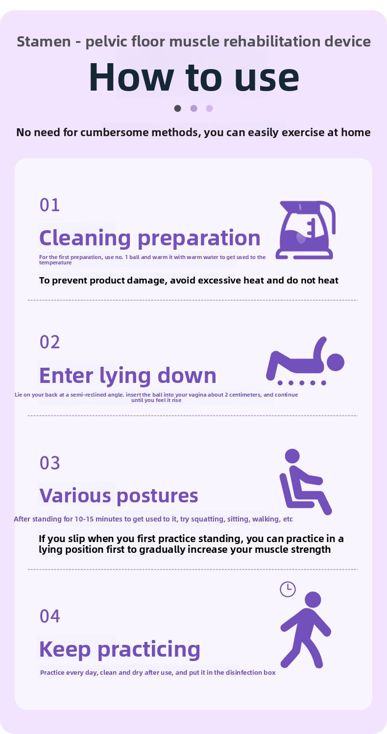 Postpartum Recovery Kegel Trainer Set – Premium Intimate Wellness Kit