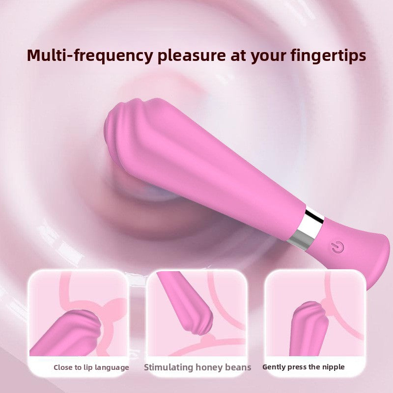 Comercio exterior transfronterizo, helado femenino, masajeador vibratorio AV, producto sexual para adultos, dispositivo de masturbación para el clímax, juguete al por mayor.