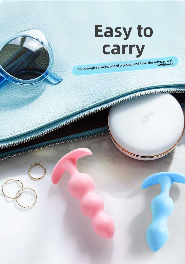 Female Anal Plug for Couples Flirting Tail Large Bead Masturbator Adult Products