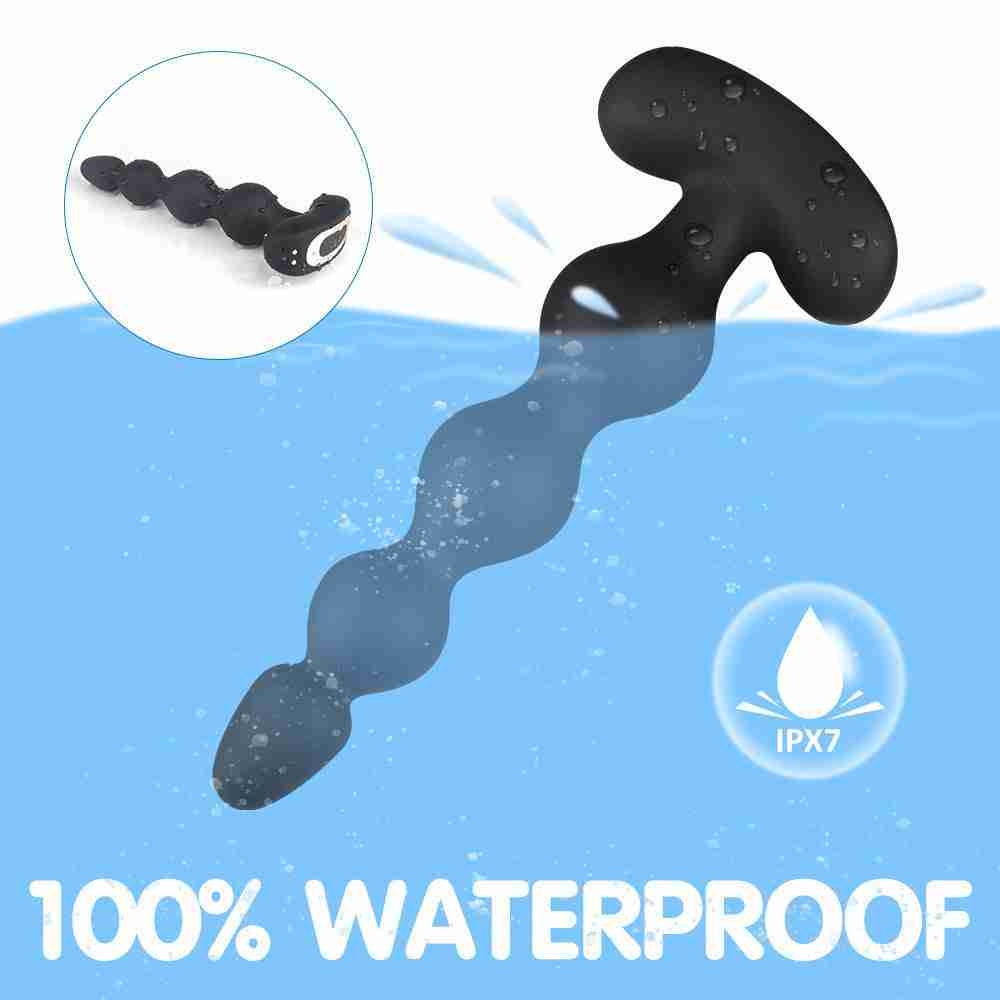Remote Control Vibrating Anal Plug Outdoor Adult Toys Sex Products Anal Plug Supplies Anal Beads Supplies