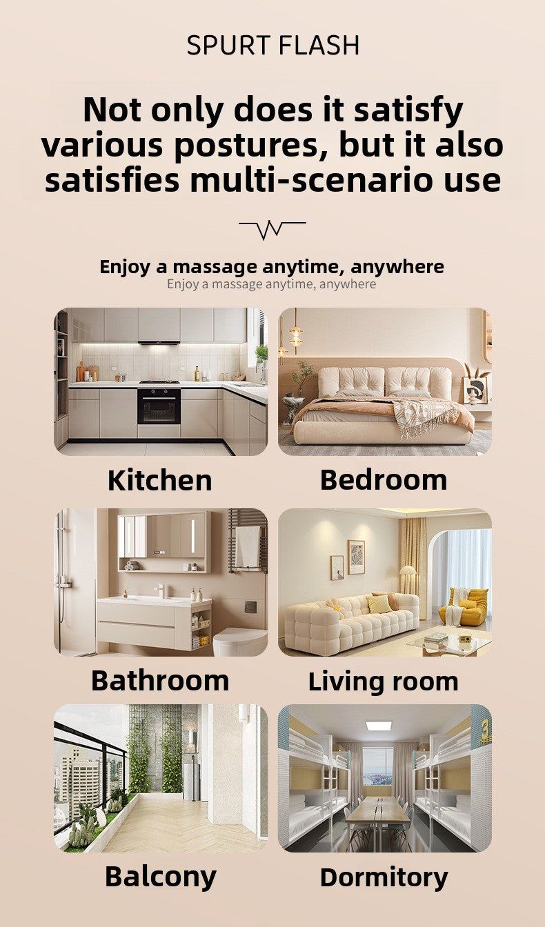 High-Frequency Body Massager Device – Deep Muscle Relaxation