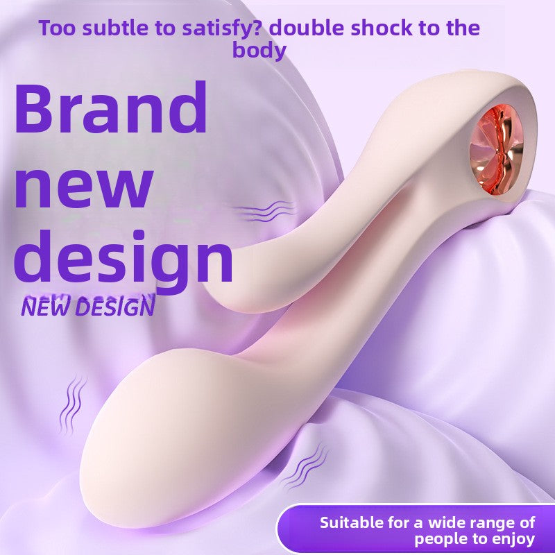 Dual Insert G-Spot Vibrator Sex Toy – Customizable Stimulation
