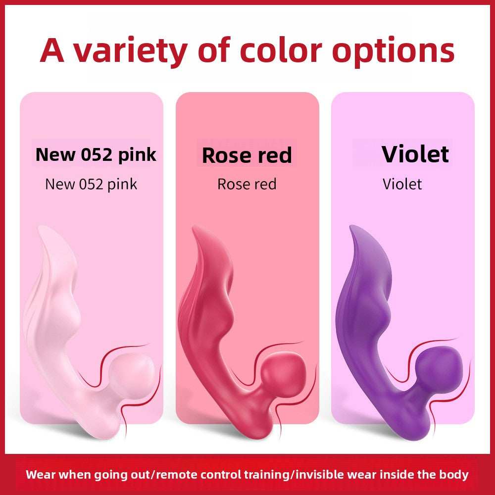 Outdoor Wearable Remote Control Vibrator for Women, Invisible Anti-Slip Sex Toy, Strong Vibration Masturbator