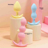 Female Anal Plug for Couples Flirting Tail Large Bead Masturbator Adult Products
