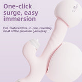 Tongue Licking Telescopic Vibrator Female Strong Vibration Female Masturbator Adult Toy Massage Stick Female Masturbator