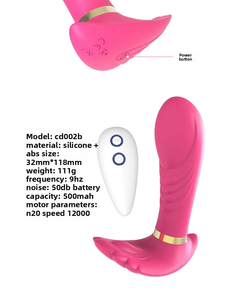 Wireless Remote Control Female Wearable Vibrator Dildo G-Spot Masturbator Constant Temperature Heating Adult Sex Toy