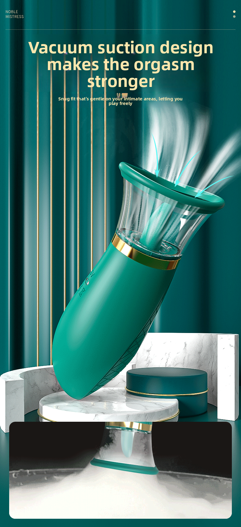 Clitoral Tongue Licking Device Sex Toy – Focused Suction Pulse