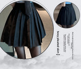 Sexy Lingerie Sexy Cop Blue Temptation Pleated Skirt Role Play Set 5634