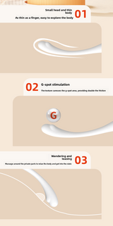 Mini vibrador de punto G para mujer, juguete sexual curvo fijo con vibración fuerte, masturbador femenino. 