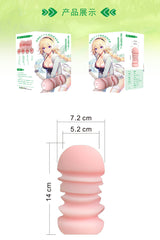 Masturbador masculino con forma de copa de avión 4D, dispositivo famoso de simulación de vagina, molde invertido, juguetes sexuales para adultos. 