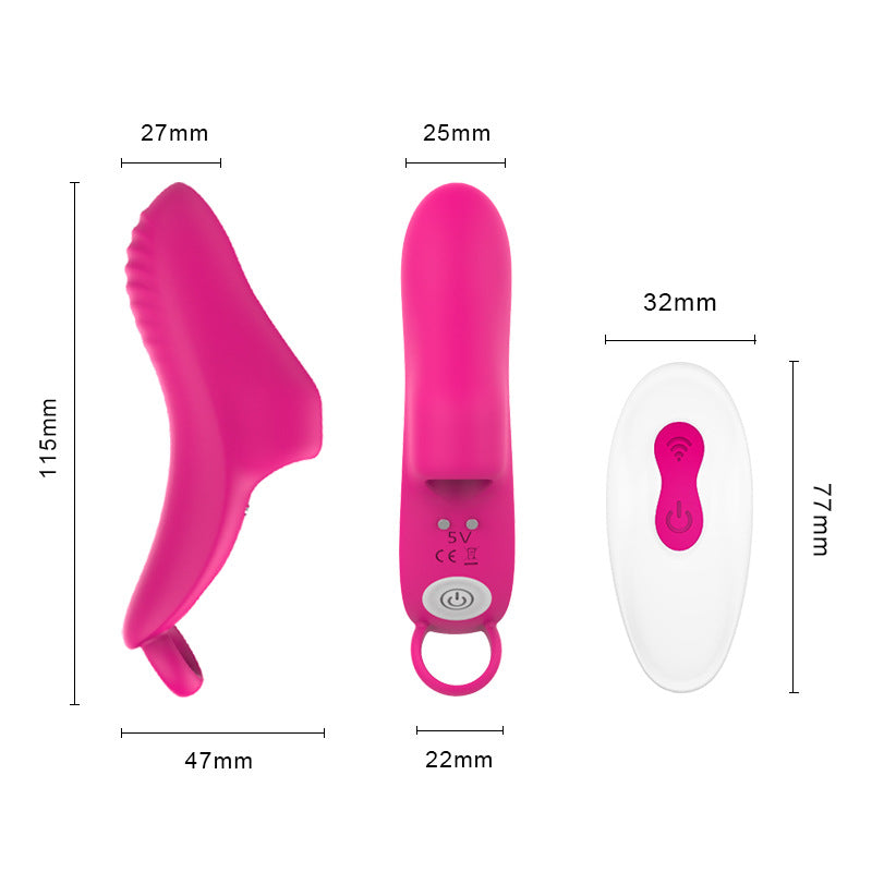 G-Spot Vibrating Finger Sleeve Sex Toy – Precision Touch Control