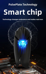 Automatic Vibrating Masturbator with Tongue Licking and Strong Shock for Men