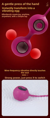 Postpartum Vibration Kegel Ball Packaging Gift Private Part Shrinkage Pelvic Floor Muscle Trainer