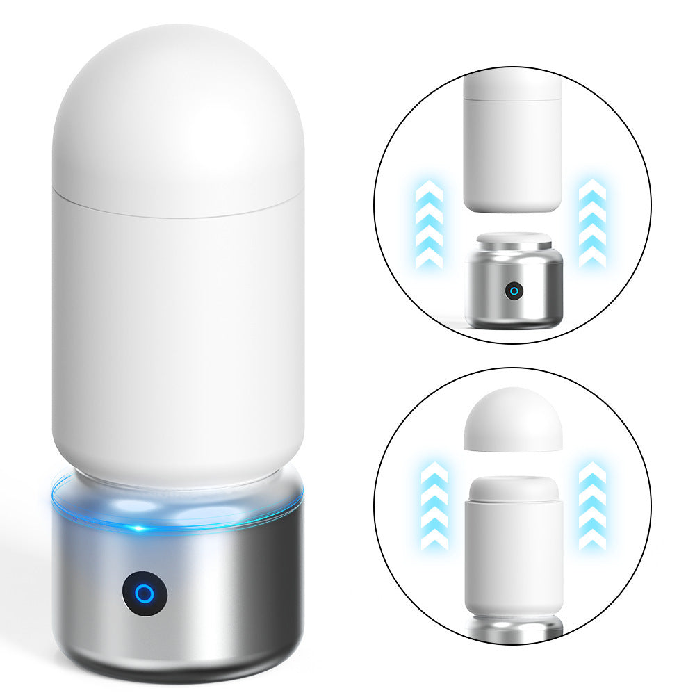 Entrenador de pene eléctrico totalmente automático Airplane Cup, suministros para hombres adultos. 