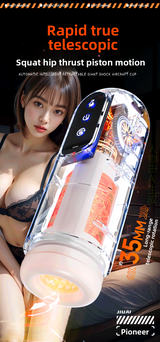 New Product Fully Automatic Intelligent App Telescopic Heating Aircraft Cup Penis Training Toy Male Masturbation Sex Toys