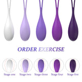 5-Piece Kegel Ball Trainer Sex Toy – Progressive Pelvic System
