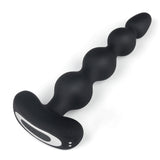 Tapón anal vibrador con control remoto, juguetes para adultos al aire libre, productos sexuales, tapones anales, cuentas anales 