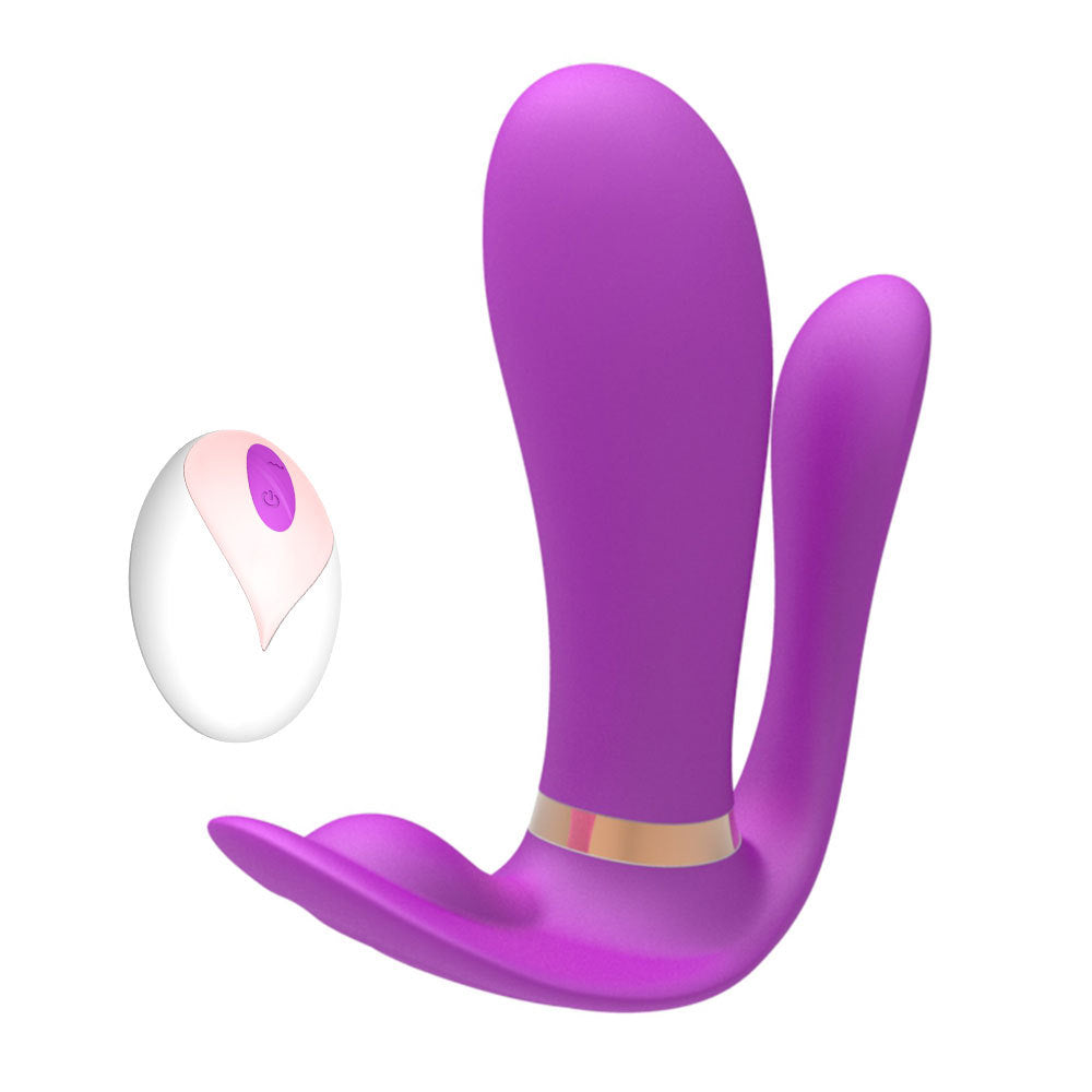 Wireless Remote Control Female Wearable Vibrator Dildo G-Spot Masturbator Constant Temperature Heating Adult Sex Toy