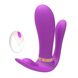 Wireless Remote Control Female Wearable Vibrator Dildo G-Spot Masturbator Constant Temperature Heating Adult Sex Toy