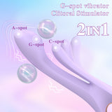 Dual Insert G-Spot Vibrator Sex Toy – Customizable Stimulation