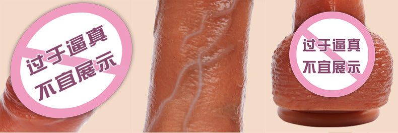 Adult Products Female Apparatus Fully Automatic Thrusting Telescopic Dildo Electric Machine Realistic Dildo Dildo