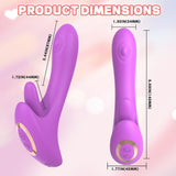 Jasmine Tongue Licking G-Spot Vibrator Sex Toy – Elegant Insert Design