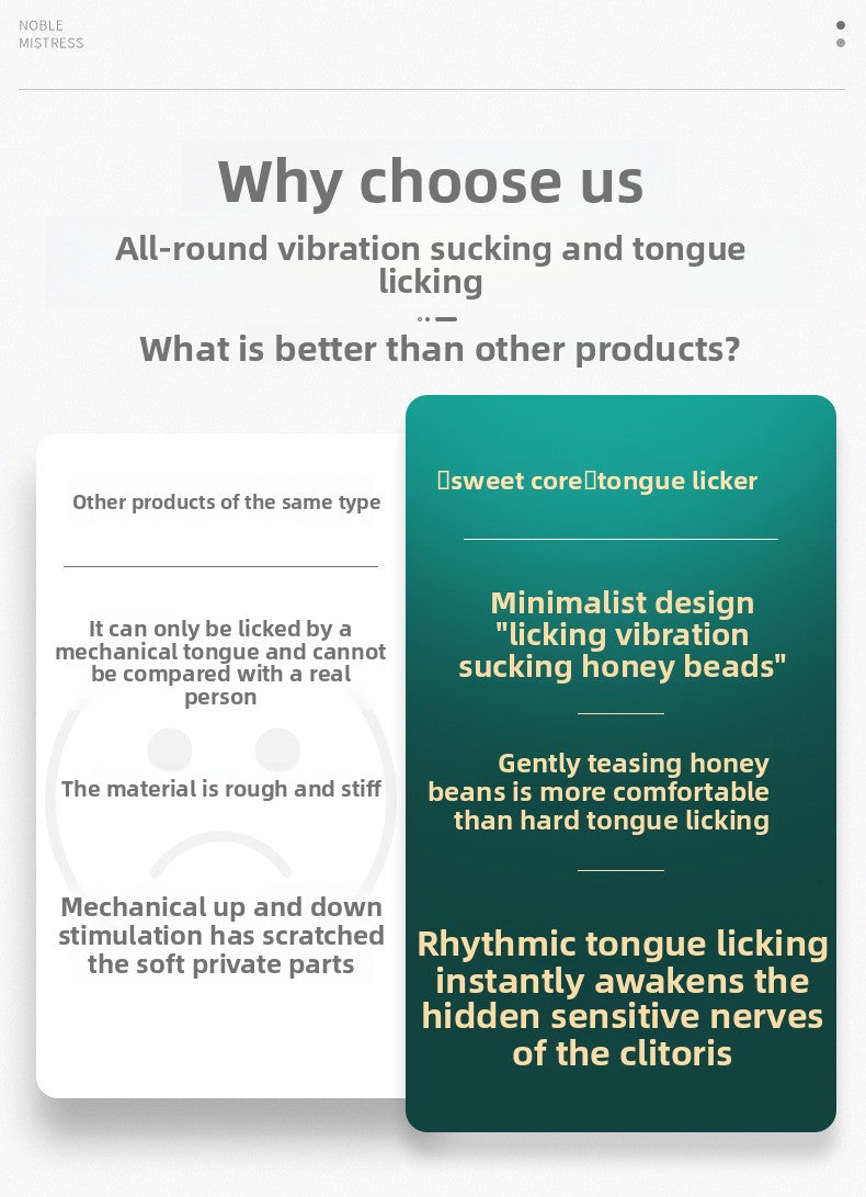 Clitoral Tongue Licking Device Sex Toy – Focused Suction Pulse