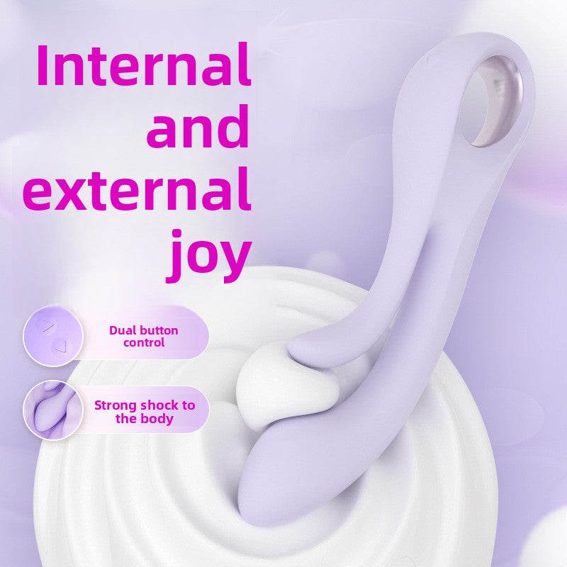 Dual Insert G-Spot Vibrator Sex Toy – Customizable Stimulation