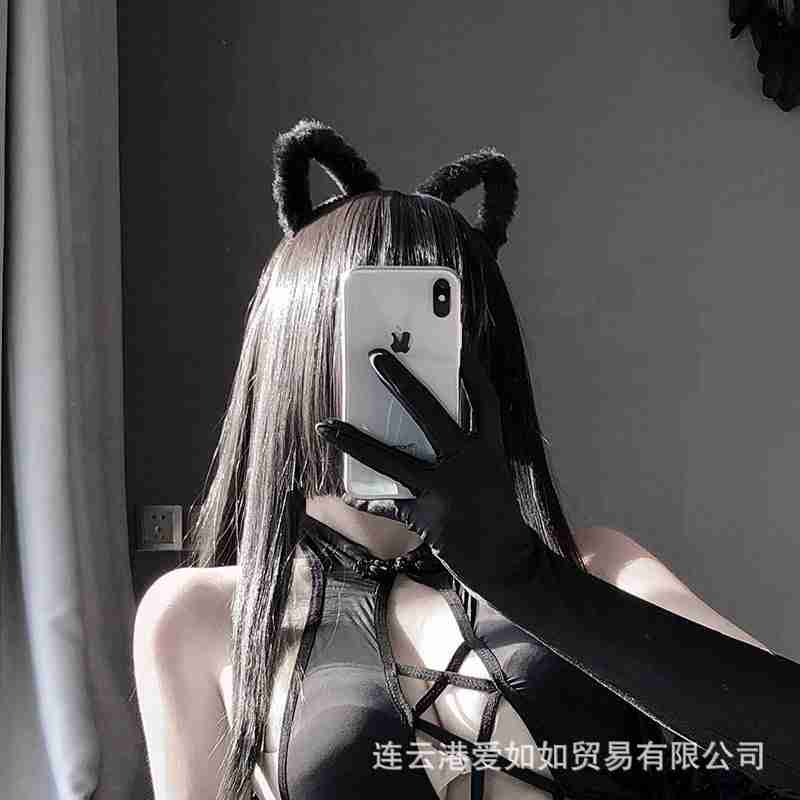 Sexy Lingerie Hairpin Sexy Accessories Korean Version Cute Cat Ear Headband Cat Girl Accessories Christmas Party