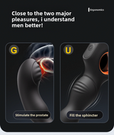 Adult Sex Toys Prostate Massager Anal Plug Male Anal Masturbator Vibrating Toy