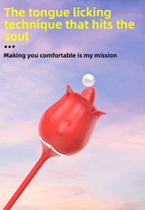 Tongue Licking Telescopic Vibrator Sex Toy – Swing Motion Core