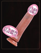 Custom Realistic Soft Flesh Electric Telescopic Female Masturbator Dildo Vibrator Adult Sex Toys