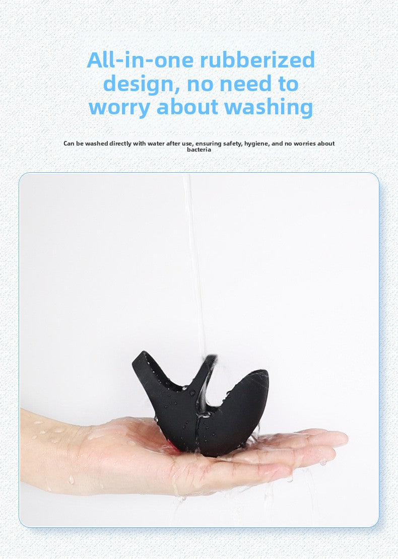 Penis Ring Male Masturbation Egg Massage Anti-Rebound Ring Semen Locking Ring Vibrator