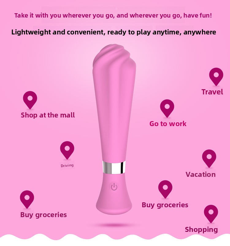 Comercio exterior transfronterizo, helado femenino, masajeador vibratorio AV, producto sexual para adultos, dispositivo de masturbación para el clímax, juguete al por mayor.