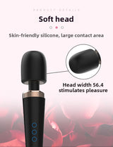 Vibrador Lightning de gran venta, masturbador femenino, gran AV Stick, carga USB 