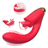 Jasmine Tongue Licking G-Spot Vibrator Sex Toy – Elegant Insert Design