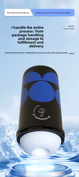 New Stockings Aircraft Cup Male Dormitory Invisible Manual Cup Adult Male Masturbation Male Sex Products Toys