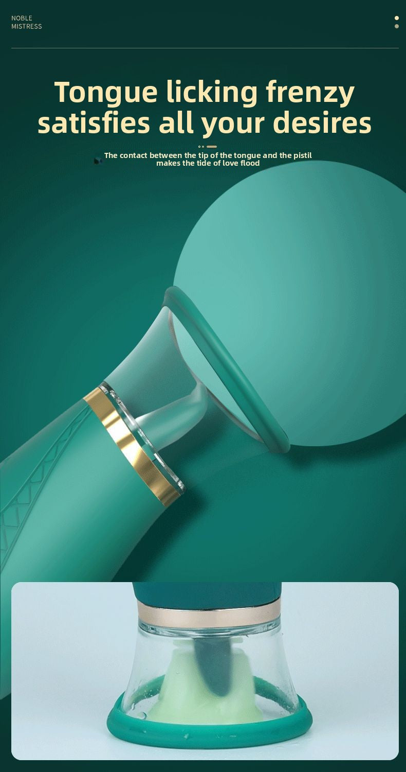 Clitoral Tongue Licking Device Sex Toy – Focused Suction Pulse