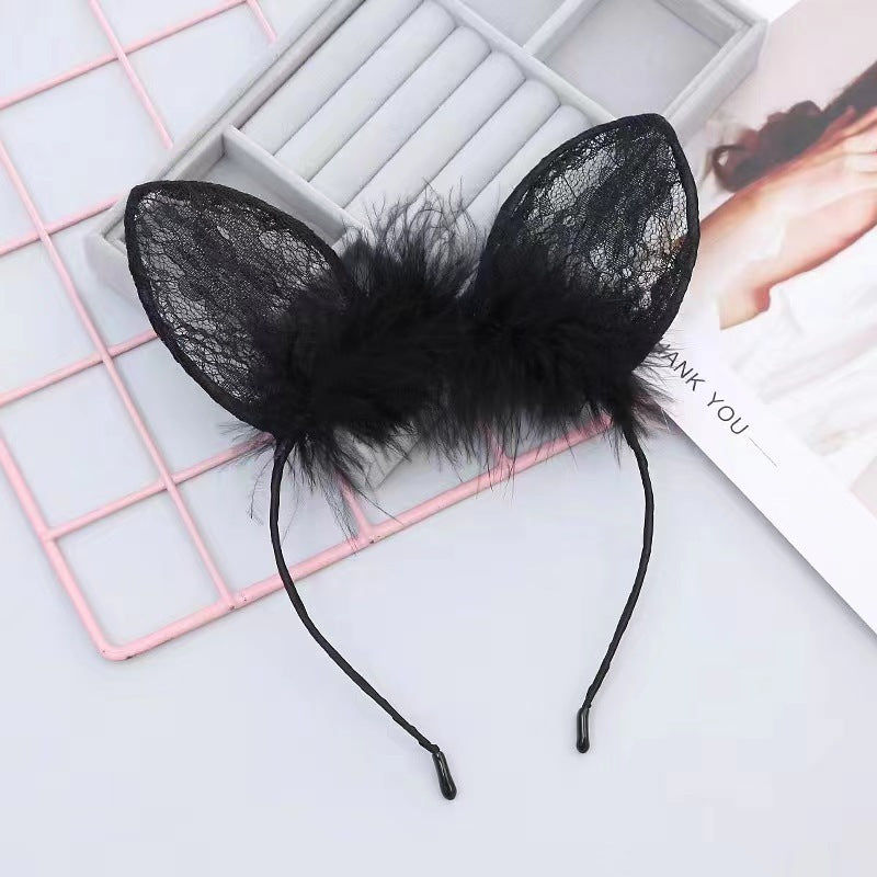 Sexy Lingerie Hairpin Sexy Accessories Korean Version Cute Cat Ear Headband Cat Girl Accessories Christmas Party