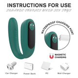 Female Vibrator Panties Wearable Vibrator U-Shaped Shared Outdoor Flirting Product Remote Control Vibrator